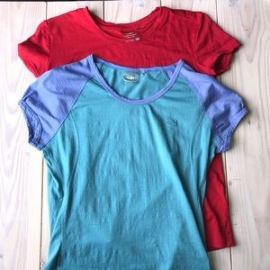 2 Icebreaker Short Sleeved 100% New Zealand Wool